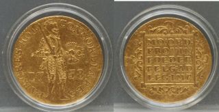 Netherlands - Gold Ducat Dukaat 1758 Holland - And Rare