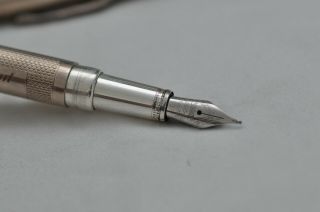 Rare Yard O Led Silver Fountain Pen - Writing Equipment Society 25th Anniversary 9