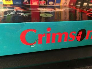 Crimson,  The Color Of Terror Rare Horror VHS 1973 Paul Naschy Wizard Big Box 70s 5