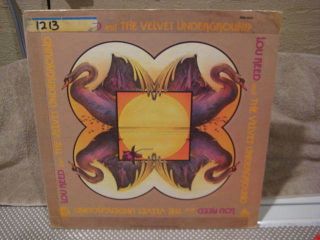 Rare Promo Lou Reed Velvet Underground 1973 12 " Rock Lp Vinyl Album Record