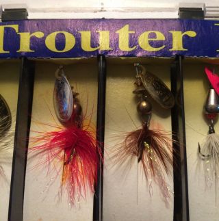 Vintage Mepps killer Kit Trouter kit Spinners Rare Thunder Bug 0 Fishing Lures 3