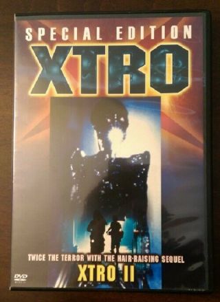 Xtro And Xtro Ii The Second Encounter Dvd Special Edition Rare Oop