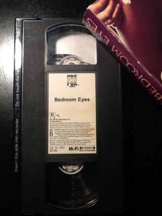 Bedroom Eyes Rare Erotic Mystery VHS Dayle Haddon Kenneth Gilman Barbara Law 3