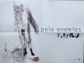 Pele Rare Enemies 18x24 Promo Poster (2002) Emo Indie Promise Ring Jade Tree