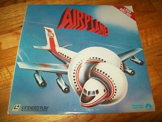 Airplane Laserdisc Ld Very Funny And Very Rare Robert Stack