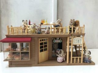 Sylvanian Families Calico Critters Rare Forest Bakery Terrace Food Mini 2