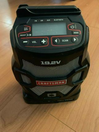 Craftsman C3 19.  2 Volt Radio With Bluetooth And Usb 315.  El2100 Very Rare