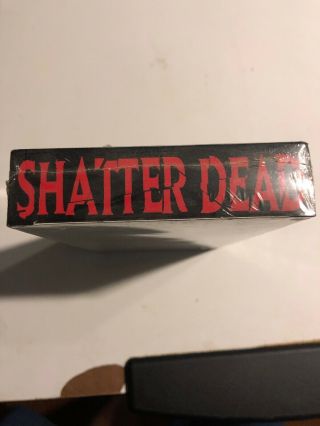 Shatter Dead VHS Sub Rosa Studios Gore Zombies Rare OOP 5