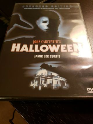 Halloween (dvd,  Special Extended Edition) Rare Oop - Like