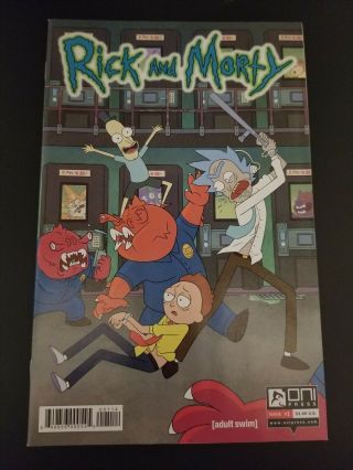 Rick And Morty Issue 1 - 4th Printing Comic Book Nm Rare