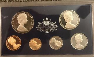 1969 Royal Australian Proof Set Rare Year