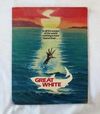 Great White Promo Pop - Up For Movie 3 - Page 1982 Rare Unique Promotional Shark