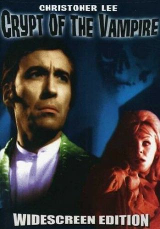 Crypt Of The Vampire (dvd,  1964) Christopher Lee,  Classic Rare Horror