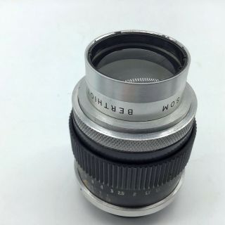 Som Berthiot 50mm f1.  5 M39 mount lens Rare Modified 4