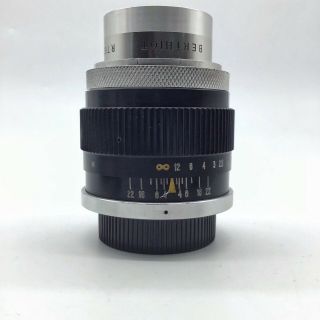 Som Berthiot 50mm f1.  5 M39 mount lens Rare Modified 5