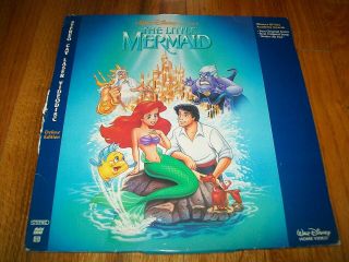The Little Mermaid 2 - Laserdisc Ld Very Rare Cav Walt Disney