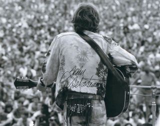 John Sebastian Authentic Signed Autographed 8x10 Rare Woodstock Photo W/coa 1