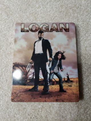 Logan Blu - Ray Dvd Combo Ultra Rare Best Buy Steelbook W/ Noir 3 Disc Set