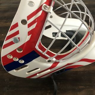 JOFA 388 SR goalie mask senior hockey helmet face shield protector RARE 3