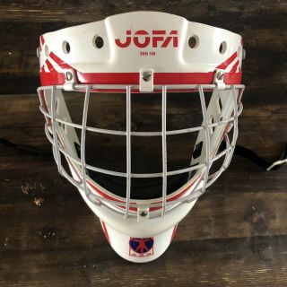 JOFA 388 SR goalie mask senior hockey helmet face shield protector RARE 6