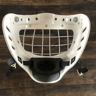 JOFA 388 SR goalie mask senior hockey helmet face shield protector RARE 7