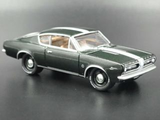 1967 PLYMOUTH BARRACUDA FASTBACK RARE 1/64 SCALE COLLECTIBLE DIECAST MODEL CAR 2