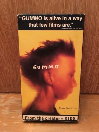 Gummo Rare Cult Drama Vhs Tape 1997 Harmony Korine Max Pealich Chloe Sevigny