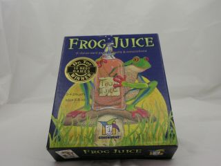 Frog Juice - Rare Card Game By Gamewright,  1997 Version