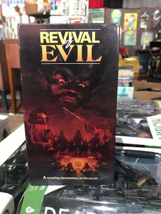 Revival Of Evil Vhs Satanic Panic Satanism Rare Heavy Metal Anton Lavey Occult