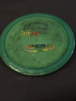 Innova 4x Jk Pro Valkyrie Pfn Teal & Metallic Rainbow Disc - 175.  8g Very Rare