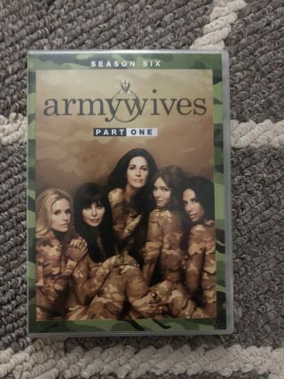 Army Wives Season Six Part 1 One 6th Season 6 Dvd 2012 3 - Dvd Set Rare