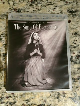 The Song Of Bernadette Blu - Ray Twilight Time Limited Edition Rare Out Of Print