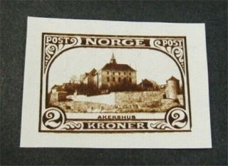 Nystamps Norway Stamp Proof Rare