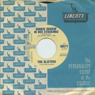 Rare R&b/doo Wop 45 - The Blisters - Cookie Rockin 