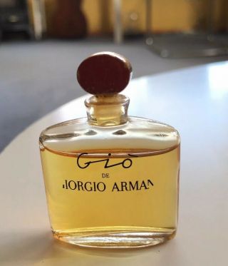 Rare Vintage Gio By Giorgio Armani Splash Pure Parfum 5ml.  17 Oz Miniature 80
