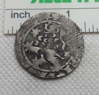 RARE COIN Bohemian Silver Prague Groschen (1378 - 1419) - WENTZLAVA TERCIA 093 3