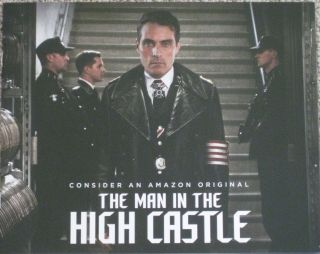 The Man In The High Castle Amazon Fyc Booklet Season Two 2016 Rufus Sewell Rare