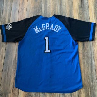 Vintage Tracy McGrady Magic Nike Baseball Jersey RARE Mens Size XL 7