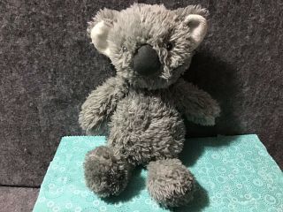Htf Rare Carters Grey Gray Plush Koala Bear Baby Toy Lovey Stuffed Animal