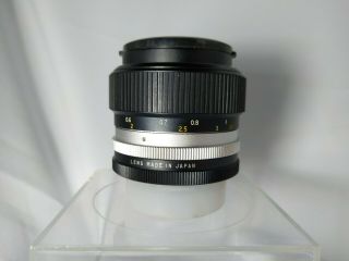 Rare Auto - Lentar 35mm f/2.  8 Lens (for Nikon F/Non - AI) (with Both Caps) 2