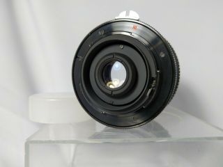 Rare Auto - Lentar 35mm f/2.  8 Lens (for Nikon F/Non - AI) (with Both Caps) 4