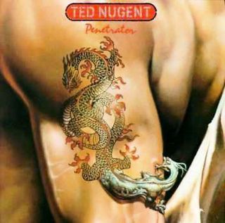 Ted Nugent Penetrator Hard Rock Music 1990 Rare Oop Cd Atlantic ‎7801252 Reissue
