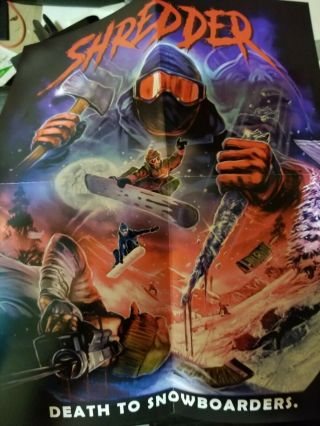 Shredder (blu - Ray Limited Ed,  W/rare Slipcover,  Poster) Scorpion Releasing)