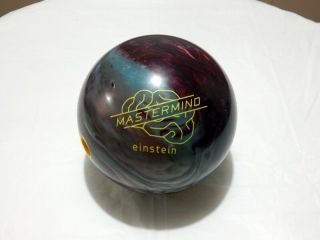 Rare Brunswick Mastermind Einstein Bowling Ball 15 Lb Relativity Hybrid Reactive