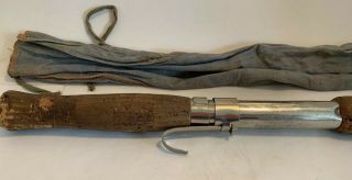 Vintage South Bend (Ice?) Fishing Rod - 3 Piece - 43” - Rare 3