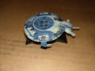 Star Wars Titanium Micro Machines Droid Gunship With Stand Rare Galoob 2008 2