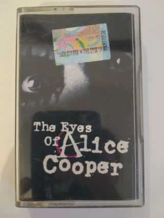 Alice Cooper - The Eyes Of Alice Cooper Cassette Tape Very Rare Russian Edition