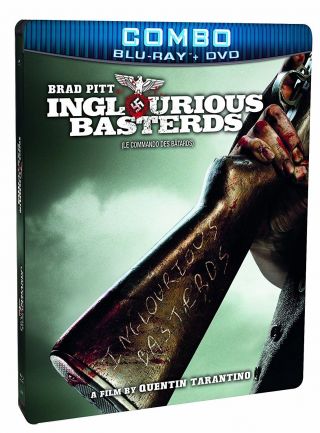 Inglourious Basterds (comboblu - Ray/dvd,  Canadian,  French Incl.  - Rare Steelbook)