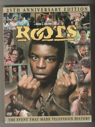 Roots 25th Anniversary Edition Dvd Box Set Complete Miniseries 3 Discs Rare