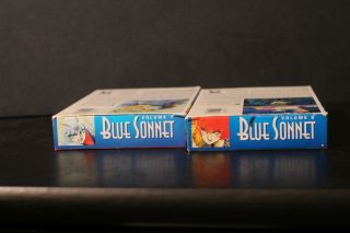 Blue Sonnet VHS Volume 1 & 2 - English Subtitled (1994) RARE 3
